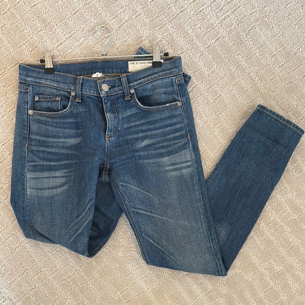 “The Dre” Rag + Bone Low-Rose Jeans